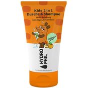 Hydrophil Kids 2in1 Shampoo & Dusche Maus, fruchtiger Pfirsichduft, 200ml, 99% natürliche Inhaltsstoffe