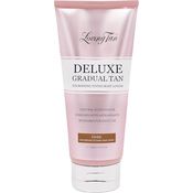 Loving Tan Deluxe Gradual Tan, nährende Body Lotion für markantere Bräune, Farbton Dark, 150 ml