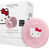 GESKE German Beauty Tech SmartAppGuided™ Gesichtsreinigungsbürste 3 in 1, inklusive kostenloser App, Hello-Kitty-Design