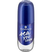 essence gel nail colour Nr. 22, Nagellack in Blau, langanhaltend, schnelltrocknend, vegan, acetonfrei, 8ml