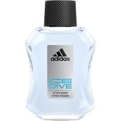 adidas Ice Dive After Shave, langanhaltender Duft mit belebender Zitrusnote und aromatischem Patschuli, 100 ml