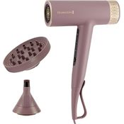 Remington AIRvive™ Haartrockner EC8930, leiser Digitalmotor, 2 Aufsätze, Ionic Air & Anti-Frizz Technologie, 12 Heiz- und Geschwindigkeitsstufen, leicht & kompakt
