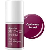 alessandro Striplac UV-Nagellack Never Ending Story, deckend & kratzfest bis zu 15 Tage, leichtes Auftragen, schonende Abziehtechnologie, vegan, lila, 6,5ml