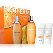Biotherm Eau d'Energie Geschenkset für Damen, Zitrusduft mit Duschgel, Bodylotion und Eau de Toilette, 50 ml und 100 ml