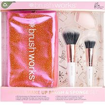 Bild für Brushworks Reise-Make-up-Pinsel & Schwamm Set