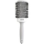 Olivia Garden - Expert Blowout Shine Haarbürste, Weiß und Grau, 55