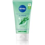 NIVEA Tägliches Wasch-Peeling, Peeling ohne Mikroplastik für eine porentiefe Gesichtsreinigung, mattierendes Gesichtspeeling reduziert Hautunreinheiten und pflegt die Haut (150 ml)