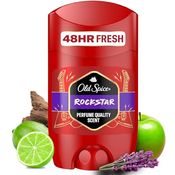 Old Spice Rock Deo Stick für Männer, 50ml, 48H Frische, Parfümqualität, 0% Aluminiumsalze, 50% recyceltes Plastik, Zitrusduft