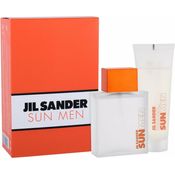 Jil Sander Sun Men Set Eau de Toilette (EdT) 75 ml + Duschgel 75 ml