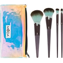 Bild für MODA Royal & Langnickel 5-teiliges Make-up-Pinsel-Set mit Tasche