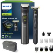 Philips Multigroom Serie 9000 MG9530/15, 13-in-1 Barttrimmer und Haarschneider, wasserfest, 27 Längenschritte, ergonomischer Griff, Schnellladung