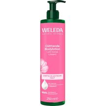 Bild für WELEDA Bio Glättende Bodylotion Wildrose, Naturkosmetik mit Jojobaöl & Aprikosenkernöl, 24h Feuchtigkeit für samtig glatte Haut (vegan, 250ml)