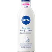 NIVEA Body Express Feuchtigkeit Bodylotion, 400ml, mit Hyaluron und Meeresmineralien, schnell einziehend, nicht-fettend
