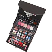 Bild für ZMILE Cosmetics Kosmetik-Koffer 'Beauty Case Velvety' (dark grey)