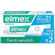 elmex Sensitive Zahnpasta 2 x 75 ml I Mit Aminofluorid I Sanfte Reinigung I Stärkt Ihre Zähne und schützt sie vor Karies