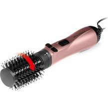 Bild für "VITALmaxx Elektrohaarbürste 3 Aufsätze anthrazit/rosegold 1200W Hair Curler Locken Styler Lockenstab 3 Heizstufen Kaltluftfunktion"