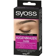 Bild für Syoss Augenbrauen Kit Augenbrauenfarbe 1–1 Schwarz Stufe 3 (17 ml)