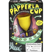 einhorn Menstruationstasse Papperlacup - M, 26ml Fassungsvermögen, Durchmesser 43,5mm