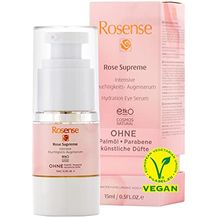 Bild für Rosense Supreme Augenserum – intensive Augenpflege feuchtigkeitsspendende Gesichtspflege Anti-Aging vegan – 15 ml