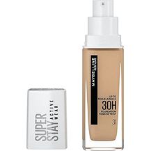 Bild für Maybelline New York Wasserfestes Make up, Foundation mit hoher Deckkraft, Langanhaltendes Gesichts-Make-up, Super Stay Active Wear, Farbe: Nr. 31 Warm Nude (Hell bis Mittel)