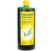 Pinimenthol Erkältungsbad 1000 ml, pflanzlich, mit Eucalyptusöl, Menthol und Campher für befreite Atmung, ab 12 Jahren