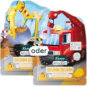 Kneipp naturkind Schaumbad Brumm Brumm, Badezusatz mit pflegendem Pfirsichkern-Öl und ätherischem Orangen-Öl, Bagger-/Kran-Motiv, 40ml für sensible Kinderhaut