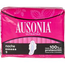 Bild für Ausonia compresas noche ultra 9 Stück Damenbinden