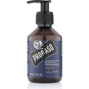 Proraso Beard Wash Azur Lime Bartshampoo / Waschgel für Bart 200 ml, für alle Hauttypen, pflegend, reinigend