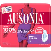 Bild für Ausonia compresas super 12 Stück Damenbinden