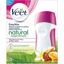 Image for Veet Natural Elektrisches Warmwachs Roll-On Set 50 ml