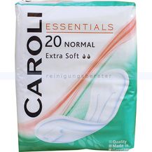 Bild für Caroli Damenbinden Essentials Extra Soft normal 20 Stück