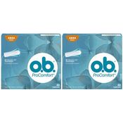 o.b. ProComfort Super Tampons für extra Tragekomfort und zuverlässigen Schutz während der Periode 2 x 48 Stück