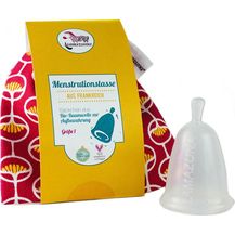 Bild für Lamazuna Menstruationstasse Größe 1 inkl. Tasche aus Baumwolle