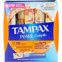 Bild für Tampax Pearl Compak super plus 16 Stück Tampons