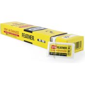 Feather Feather New Hi-Stainless Double Edge Rasierklingen Packungsinhalt 10 Stück