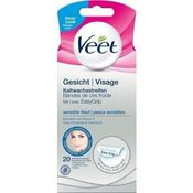 Veet Kaltwachsstreifen für Gesicht 20 Stück