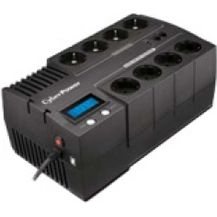 Bild für CYBERPOWER BR700ELCD Line-Interactive USV 700VA-390W GreenPower Energy Saving Technologie LCD USB 4+4 Schukoausgang BE700G-GR