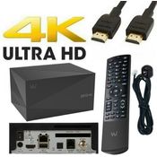 VU+Zero 4K 1x DVB-S2X Multistream Tuner Linux Receiver UHD 2160p inkl. 500 GB Festplatte