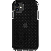 Tech21 Evo Check Schutzhülle für iPhone 11 - Schützende Dünne Schale Beständig Handyhülle - Rauchig-Schwarz