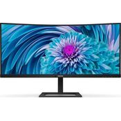 Philips E-line 346E2CUAE - 34 Zoll, UWQHD (1440p) (3440 x 1440), VA-Panel, 100Hz, 1ms, 300cd/m² (346E2CUAE/00)