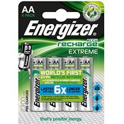 Energizer Akku AA, Recharge Extreme Akkus, 4 Stück