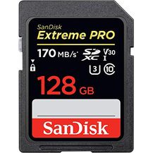 Bild für SanDisk Extreme PRO 128GB SDXC Speicherkarte bis zu 170 MB-s