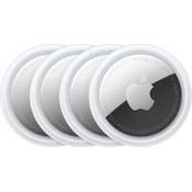 Apple AirTag MX542ZM/A, Schlüsselfinder, weiß, silber (4er Pack)