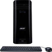 Acer Aspire TC-780 Desktop-PC (Intel Core i5-7400, 8GB RAM, 128GB SSD, 2.000GB HDD, GeForce GTX 1050, Win 10 Home) schwarz
