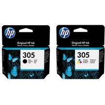 Bild für 2 HP 305 black und color Druckerpatronen