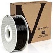 Verbatim PLA Filament 1.75 mm - 1 kg, 3D Print Material, Hochleistungs-Polylactid, schwarz