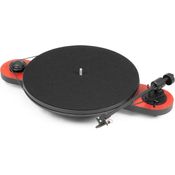 Pro-Ject Elemental Plattenspieler Rot-Schwarz