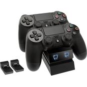 Venom Twin Docking Station, lädt zwei Dualshock 4 Controller gleichzeitig ohne Kabel, mit LED Anzeige - Playstation 4