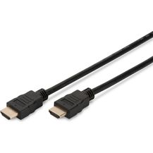 Bild für ASSMANN HDMI 2.0 Anschlusskabel 2xHDMI Typ A Stecker HDMI High-Speed mit Ethernet 1m bulk 4K Ultra HD und 3D tauglich ARC C