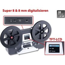 Bild für Somikon HD-XL-Film-Scanner & -Digitalisierer Super 8 und 8 mm alte Filme digitalisieren S8